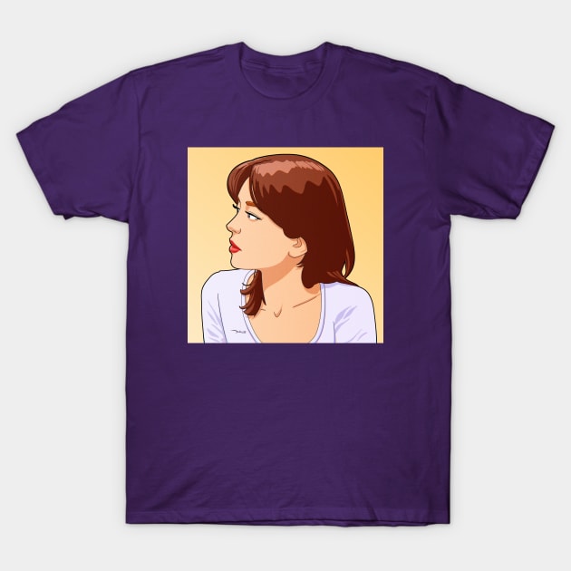 Thinking of you (v2) T-Shirt by Derlis Santacruz - Designs